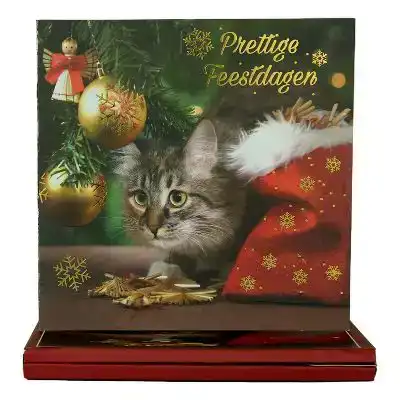 World of Craft Set van 8 Kerstkaarten en Enveloppen met Nederlandse teksten