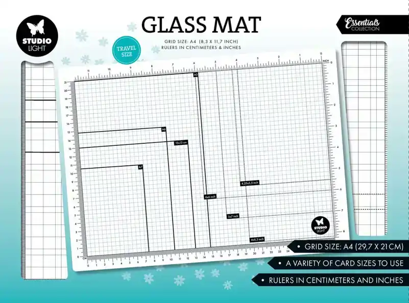 Studio Light glass mat A4 non magnetic essentials