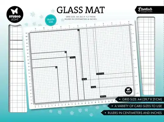 Studio Light glass mat A4 non magnetic essentials