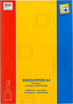 Enveloppen A4 Zelfklevend
