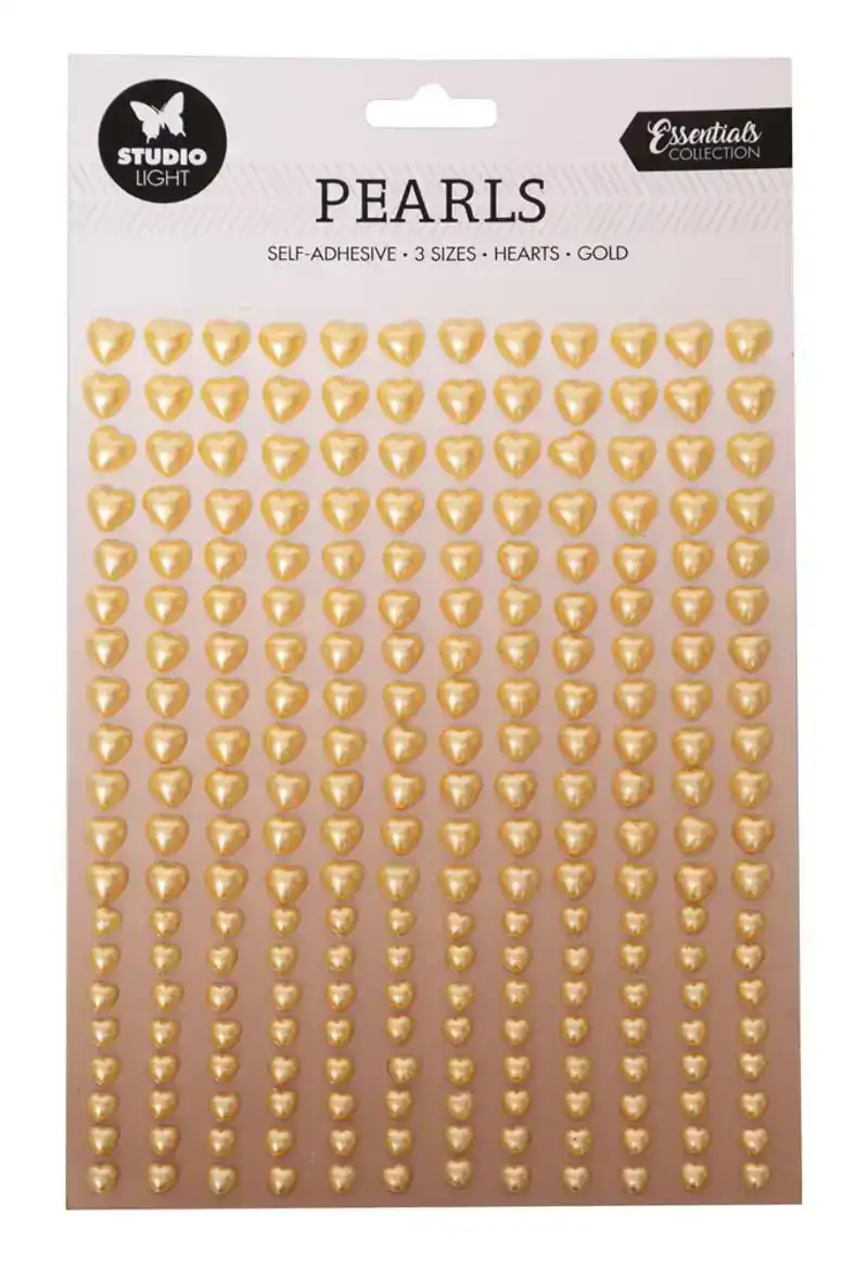 Studio Light Essentials - Self-adhesive Pearls Gold