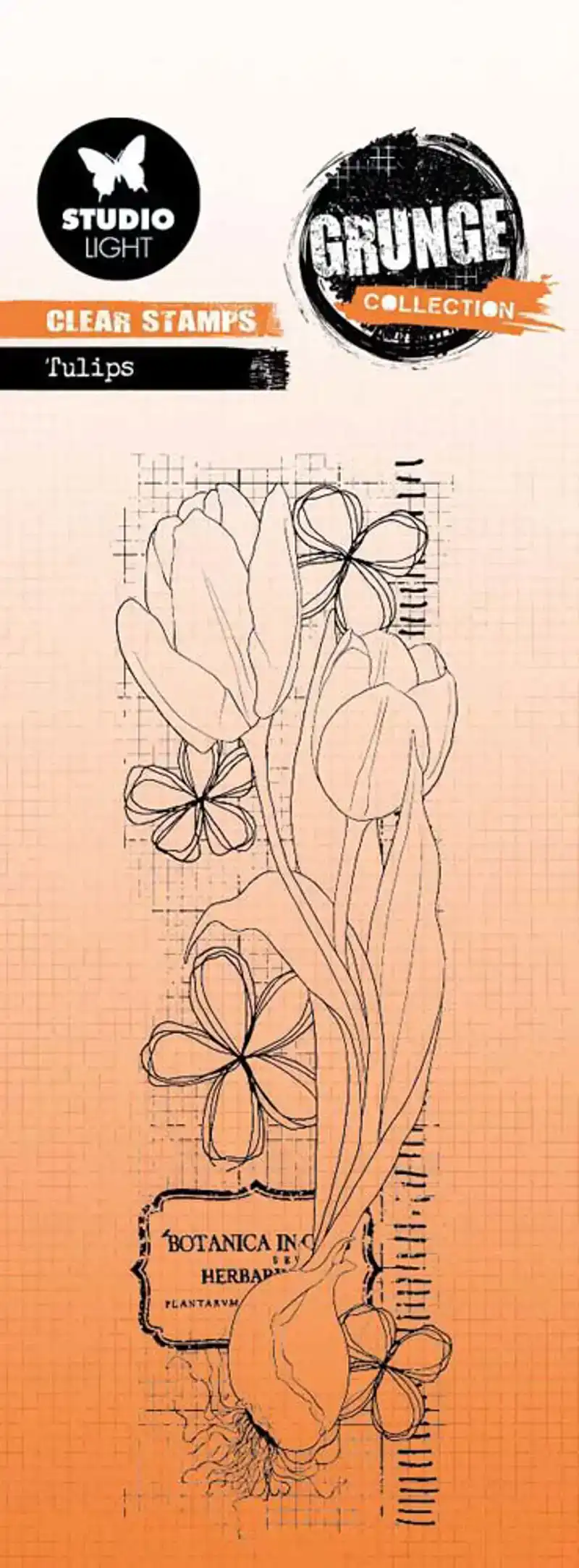 Studio Light Clear Stamp Tulips