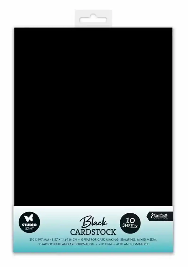 Cardstock Black