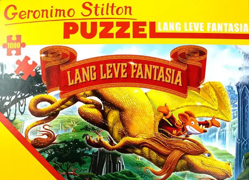 Legpuzzel Geronimo Stilton - Lang leve Fantasia 1000 stukjes