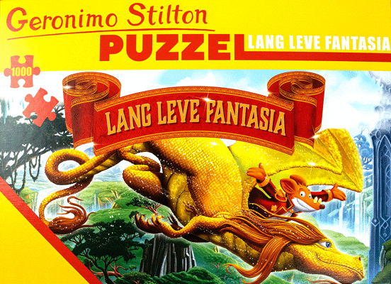 Legpuzzel Geronimo Stilton - Lang leve Fantasia 1000 stukjes