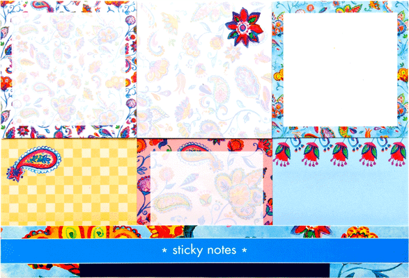 Sticky Notes 6 pack x pip