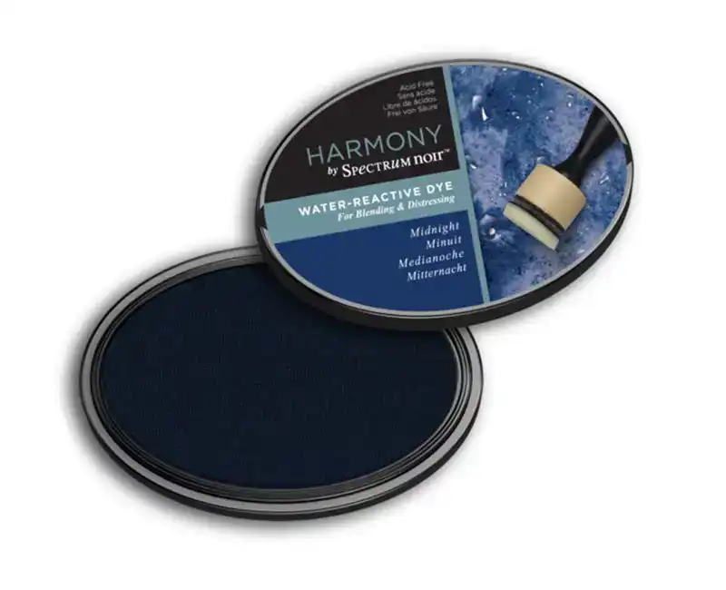 Spectrum Noir Inktkussen - Harmony Water Reactive - Midnight (Middernacht)
