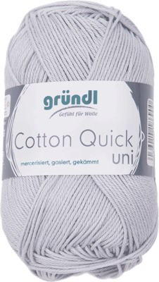 Cotton Quick Uni 129 Licht Grijs 50gr