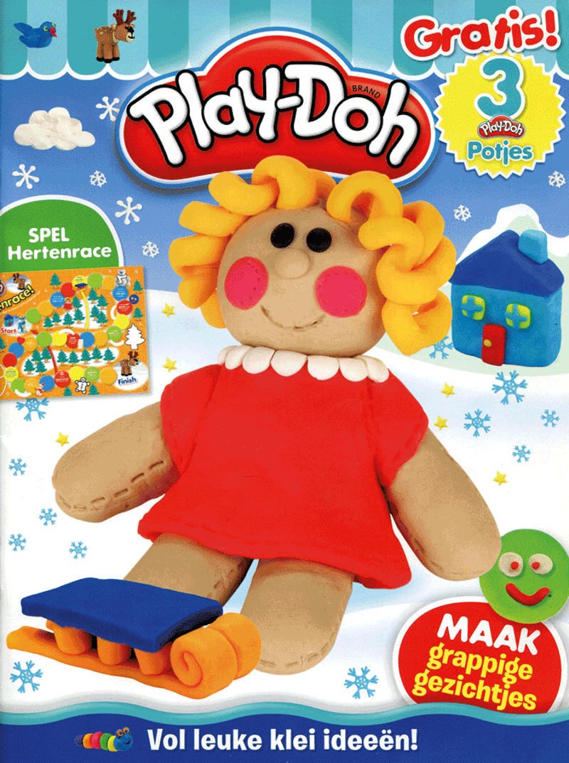 Play-Doh activity 4 + cmc 3 potjes klei
