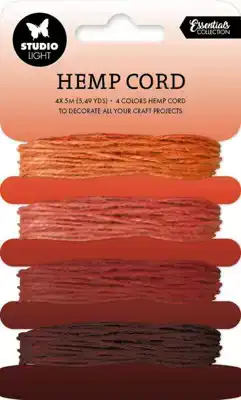 Studio Light hemp cord Shades of orange