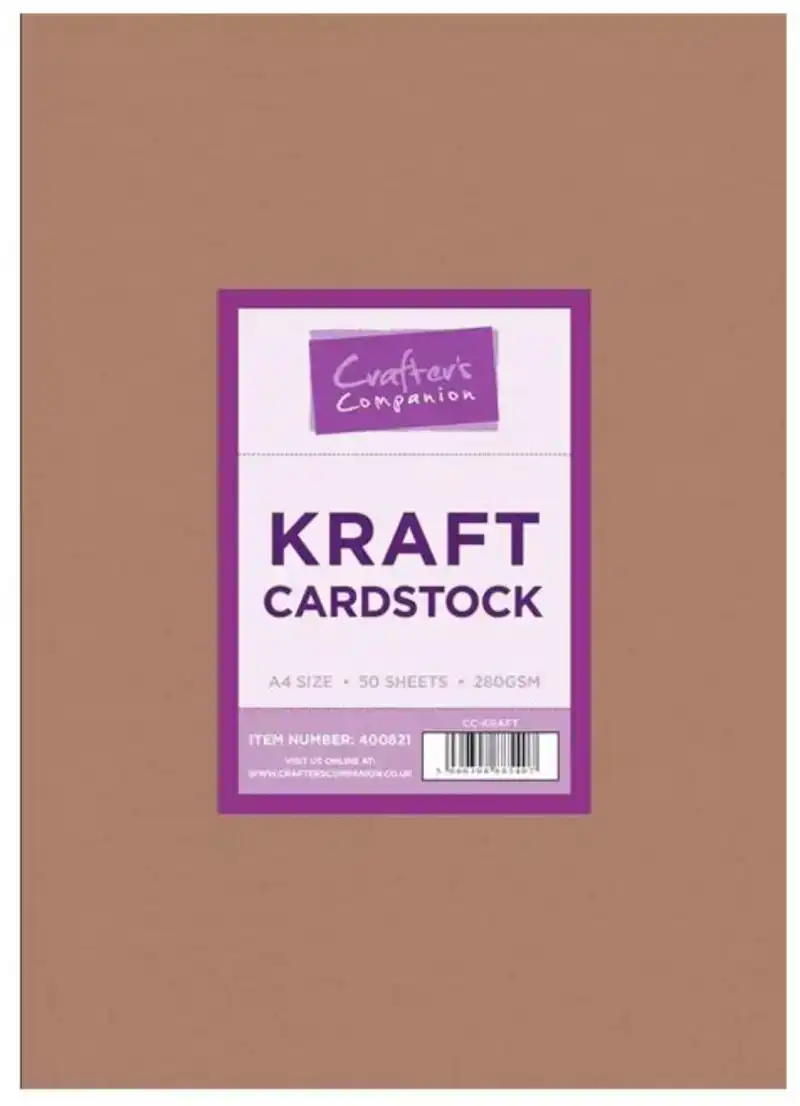 Kraft Cardstock 50 vel 280gr