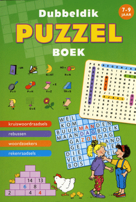 Dubbeldik Puzzelboek 7 tot 9 Jaar