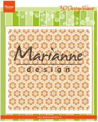 MD 3D embossing folder Japanese star