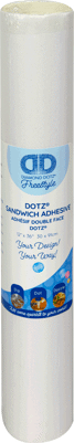 Diamond Dotz dubbelzijdige folie rol (30x91cm)