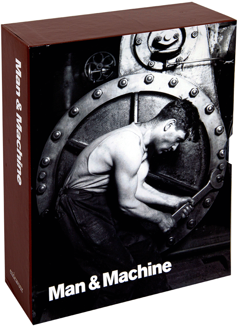 Photo greeting card collection man & machine