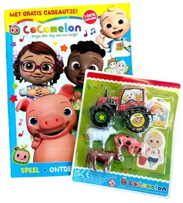 Cocomelon boerderij activity pakket + gratis speeltje