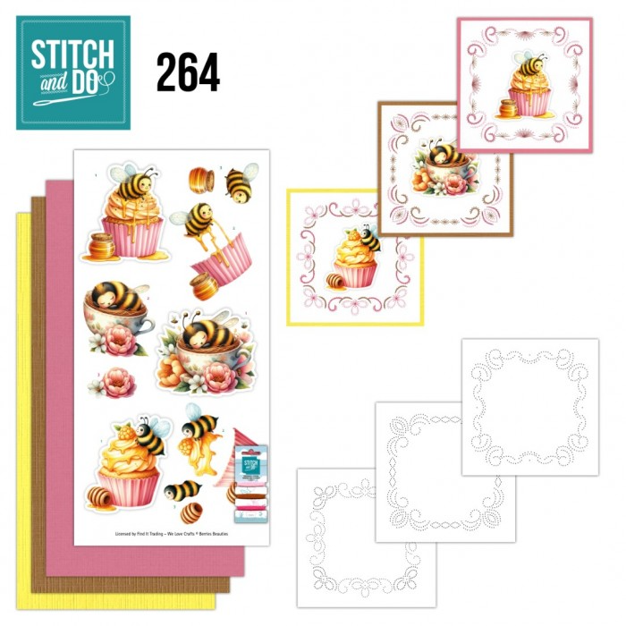 Stitch & Do 264 Sweet Honey Bees