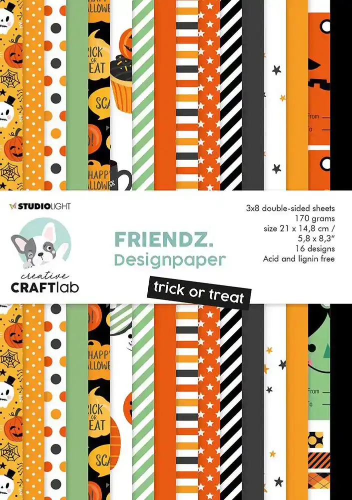Paperpad Trick or Treat Friendz