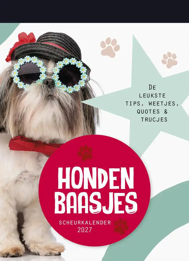 Scheurkalender 2027 Hondenbaasjes