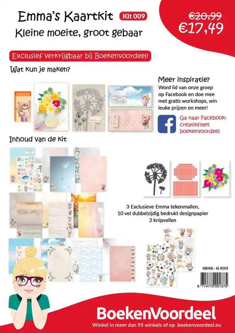 Emma's kaartenkit 009 kleine moeite, groot gebaar