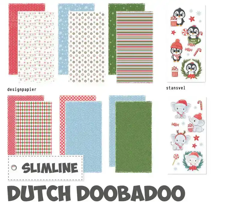 Dutch DooBaDoo Crafty Kit Slimline Its The Season