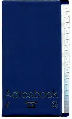 Telefoonklapper Blauw