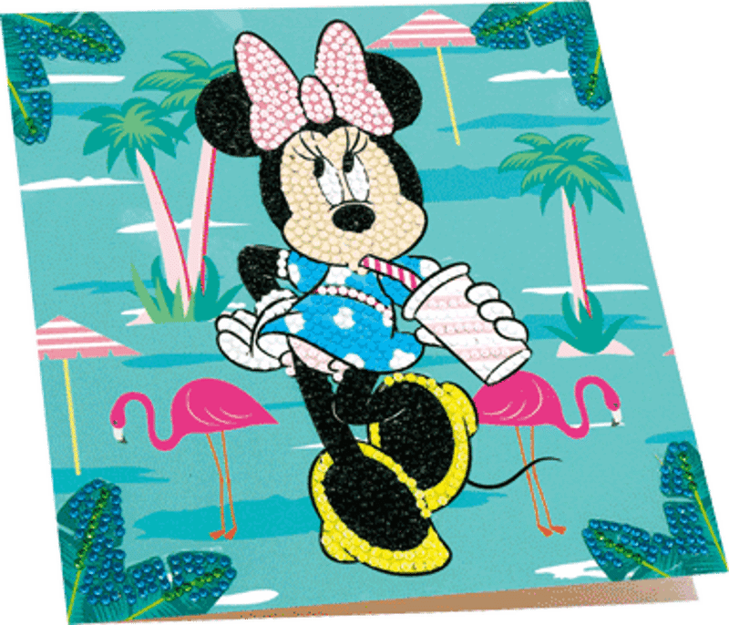 Disney diamond painting kaart Minnie