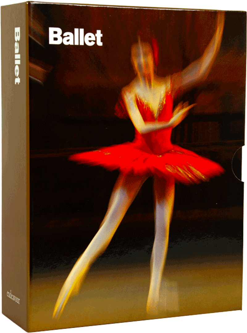 Photo greeting card collection ballet
