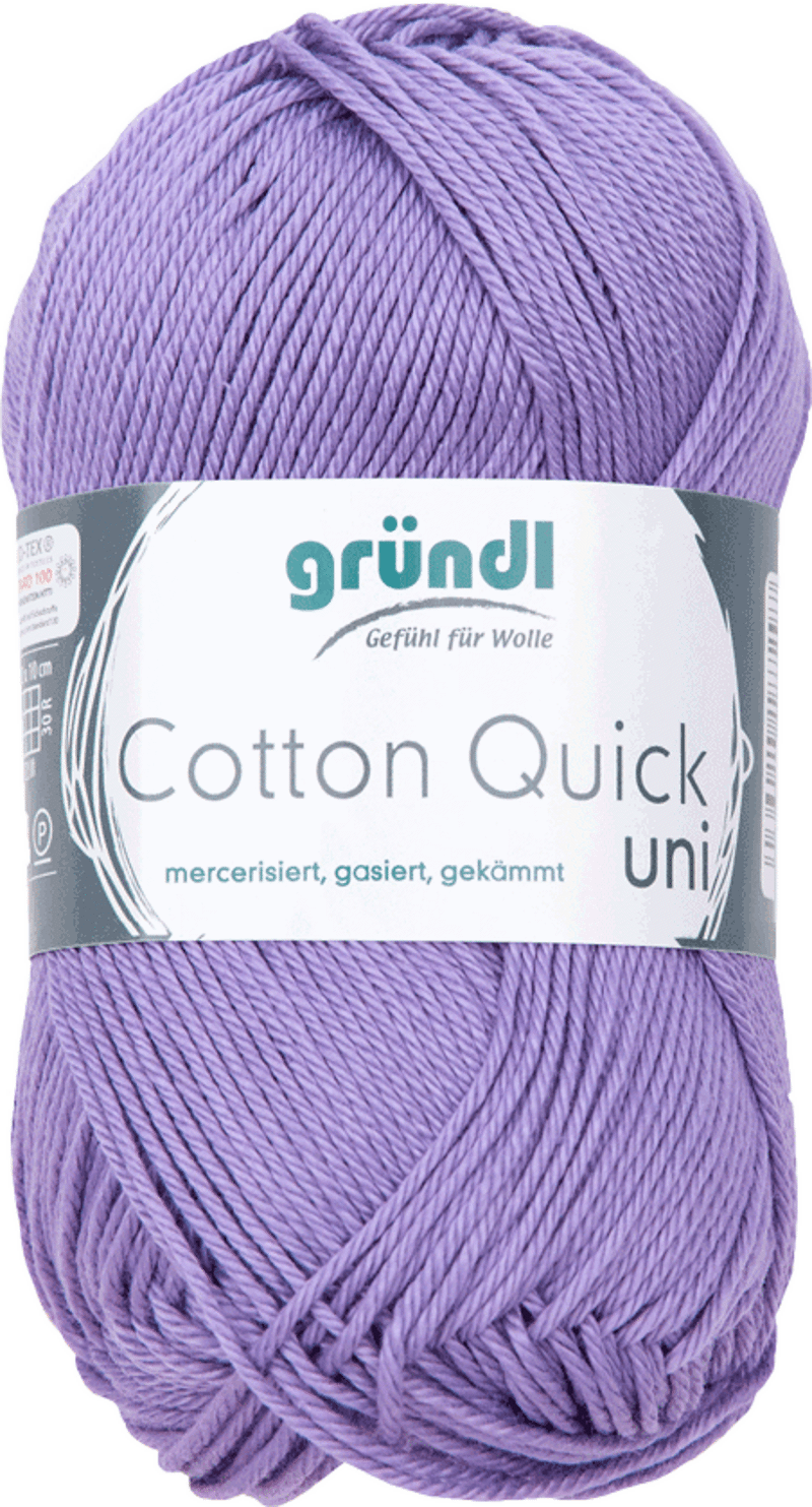 Cotton Quick Uni 142 Lavendel 50gr