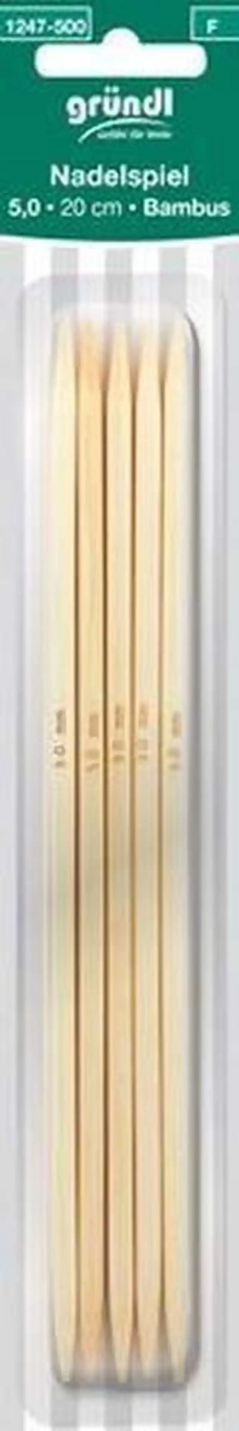 Breinaalden Bamboo 20cm 8MM