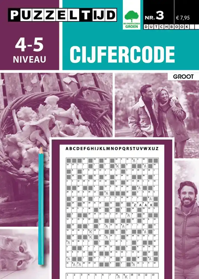 Puzzelboek groot cijferpuzzel 4-5punt nr3