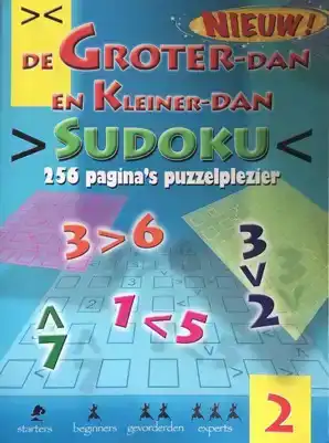 GROTER DAN/KLEINER DAN SUDOKU 4
