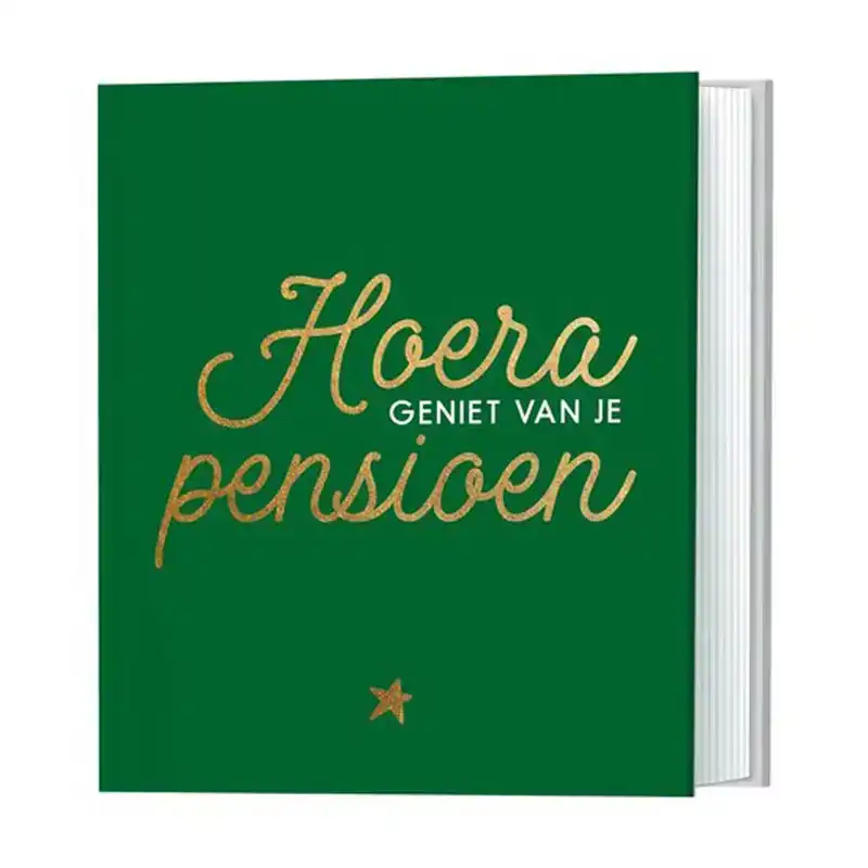 Hoera, Geniet van je pensioen!