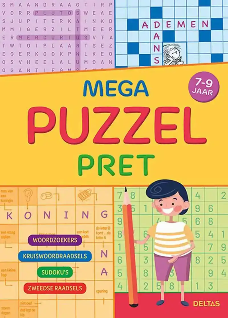 Mega puzzelpret 7-9 jaar