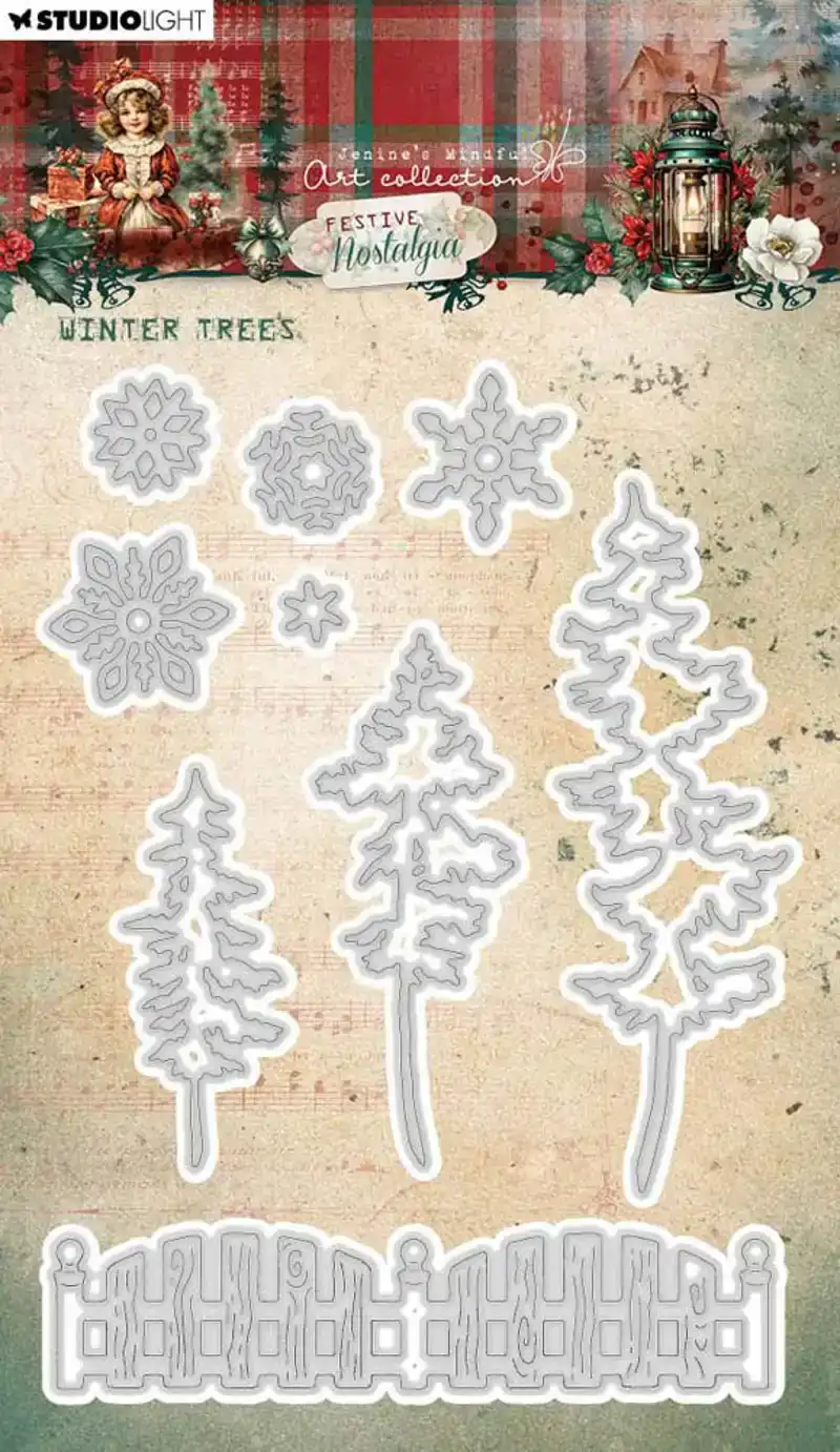 JMA Snijmal Winter trees Festive nostalgia
