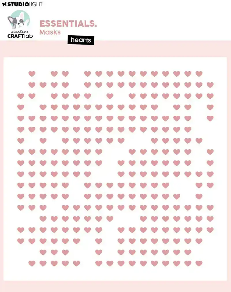 Creative Craftlab masks hearts essentials