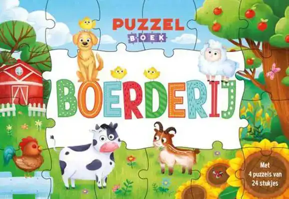 Plezier op de Boerderij Puzzelboek