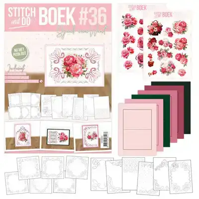 Stitch & Do boek A6 36 Roses