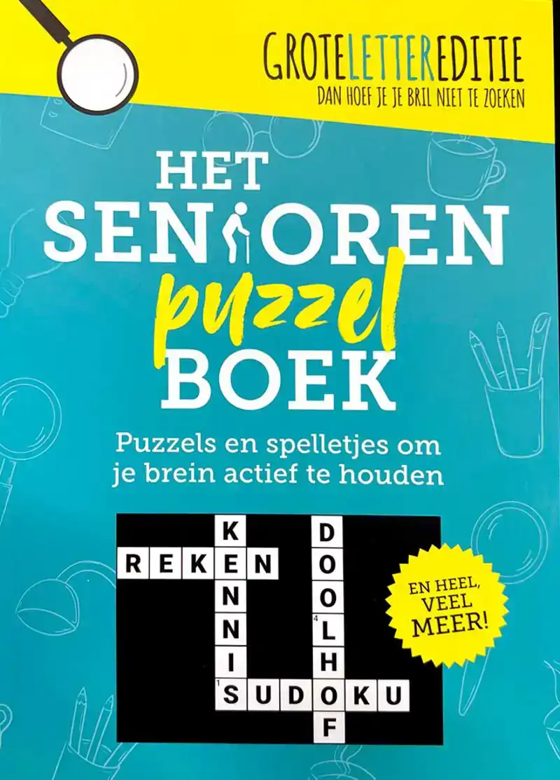 Het seniorenpuzzelboek