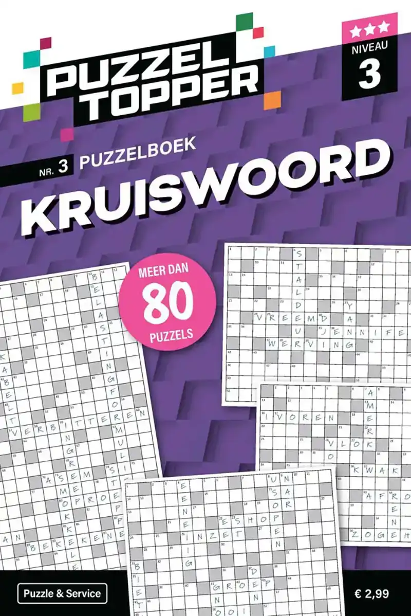 96 pag. Kruiswoord 3 stip nr3 Puzzeltopper