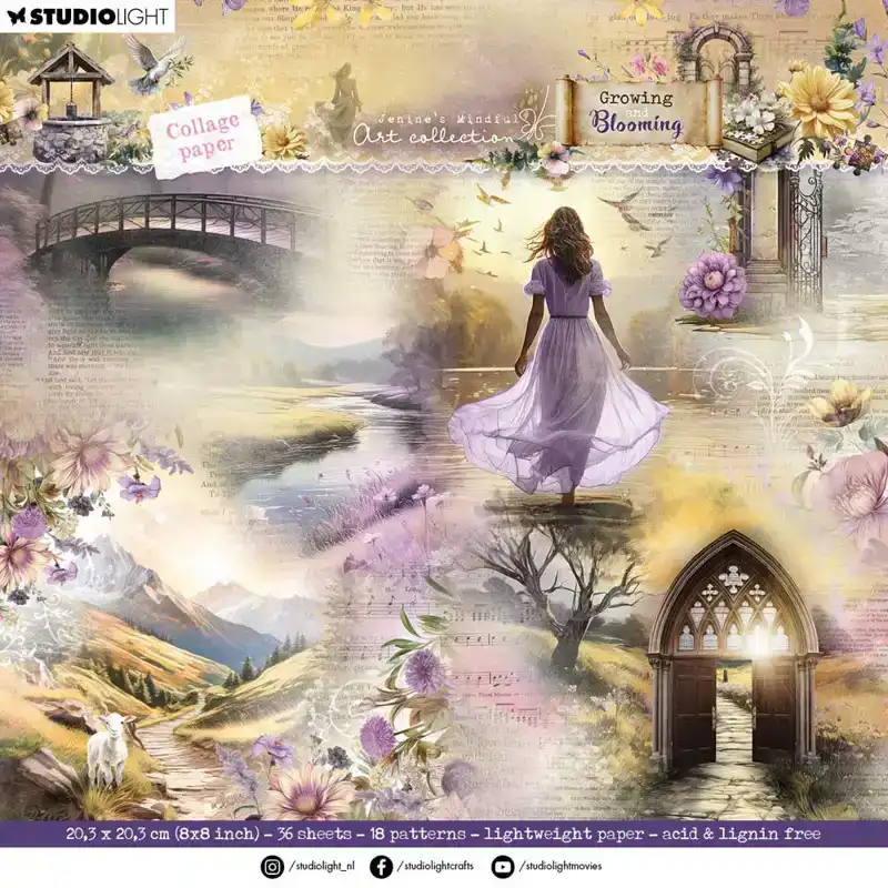 JMA Growing & Blooming Designer paper pad