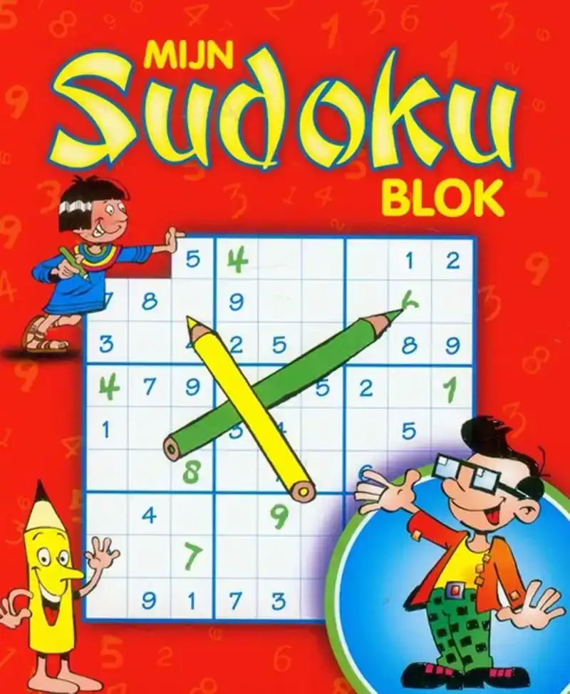 Mijn sudoku blok Rood