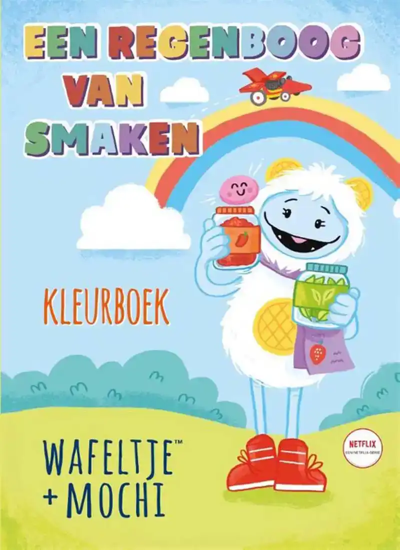 Een regenboog van smaken - Wafeltje + mochi