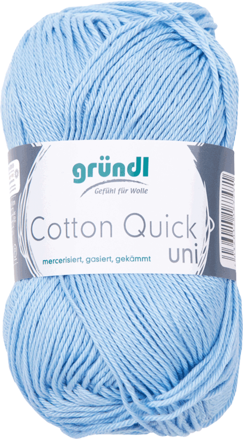 Cotton Quick Uni 148 Hemels Blauw 50gr