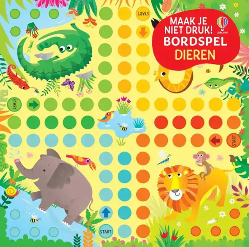 Maak je niet druk! Bordspel Dieren