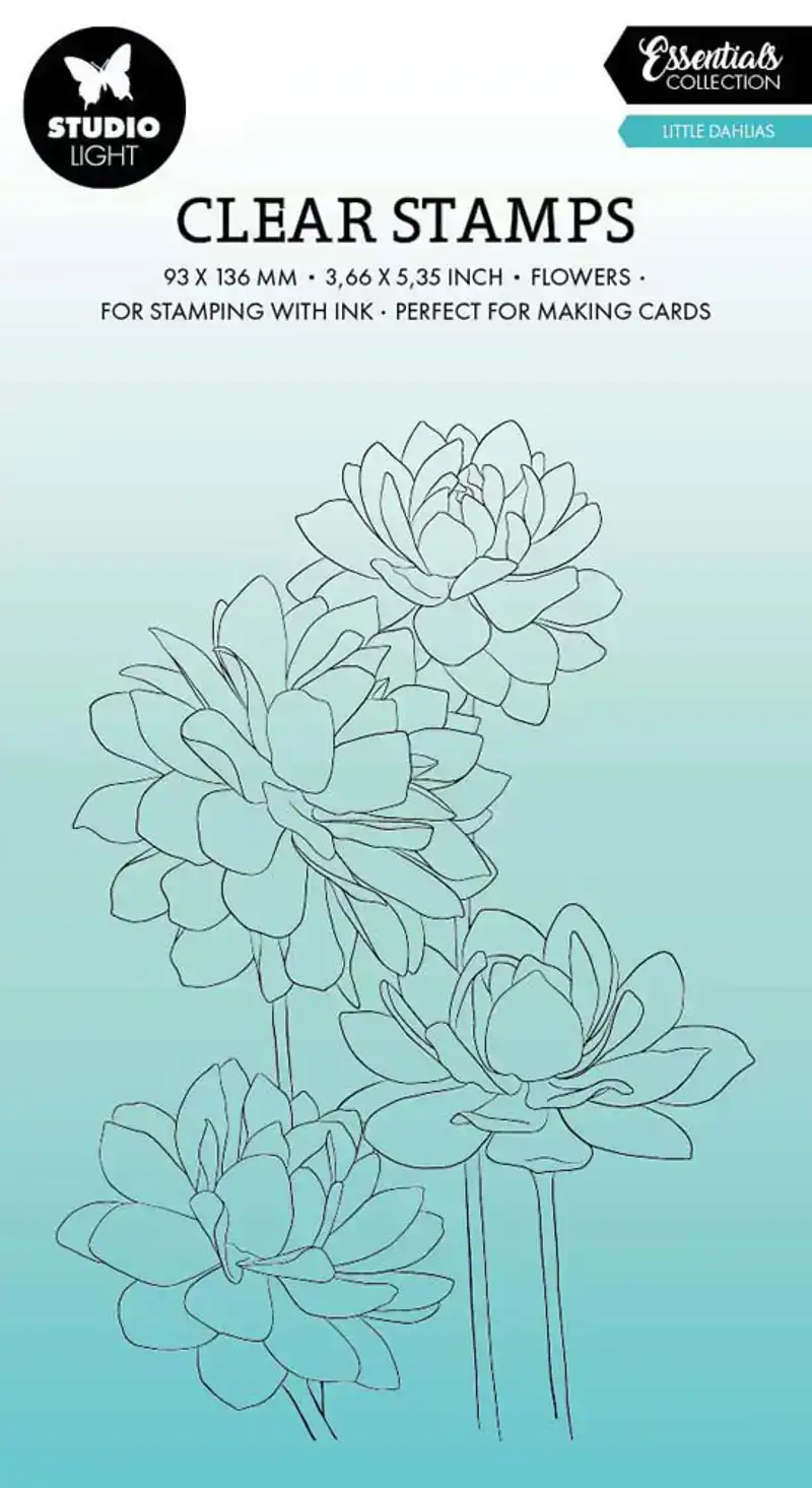 Studio Light clear stamp Little Dahlia