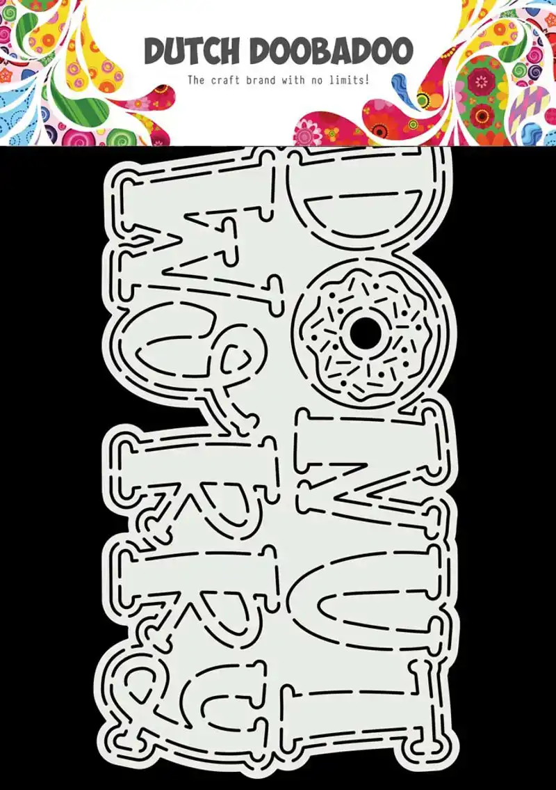 Dutch DooBaDoo Art Donut worry A5