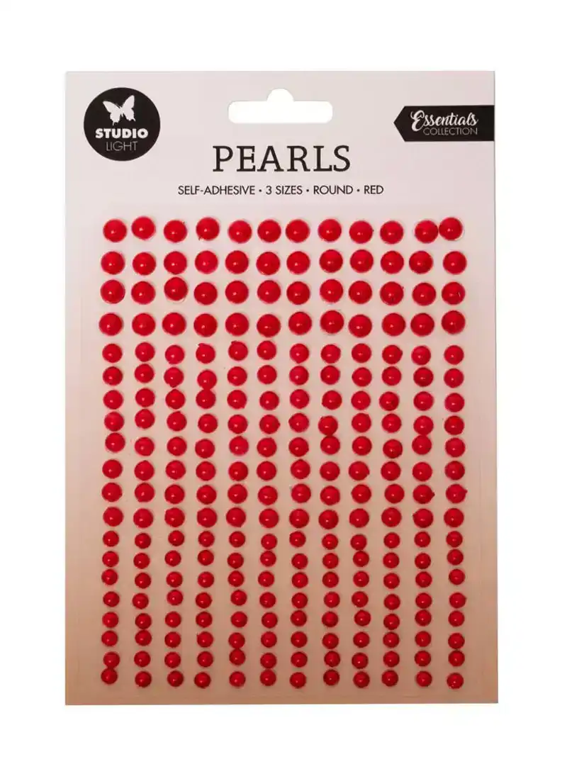 SL-ES-PEARL17 Studio Light pearls red