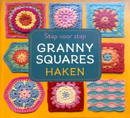 Stap voor stap granny squares haken