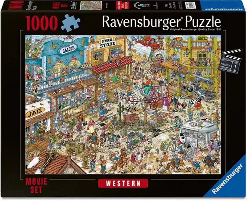 Legpuzzel Movie Set 1 – Western 1000 stukjes